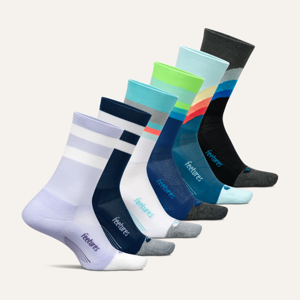 Elite Light Cushion Mini Crew 6 Pack