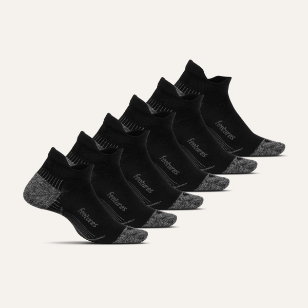Plantar Fasciitis Relief Sock Light Cushion Tab 6 Pack