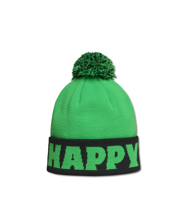 Mountain Beanie Pom Pom