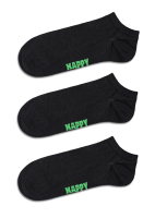 3-Pack Solid Low Socks
