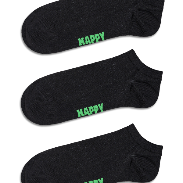 3-Pack Solid Low Socks