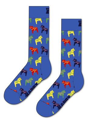 Dala Horse Sock