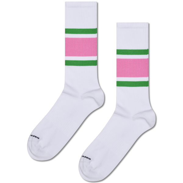 Simple Stripe Sneaker Sock