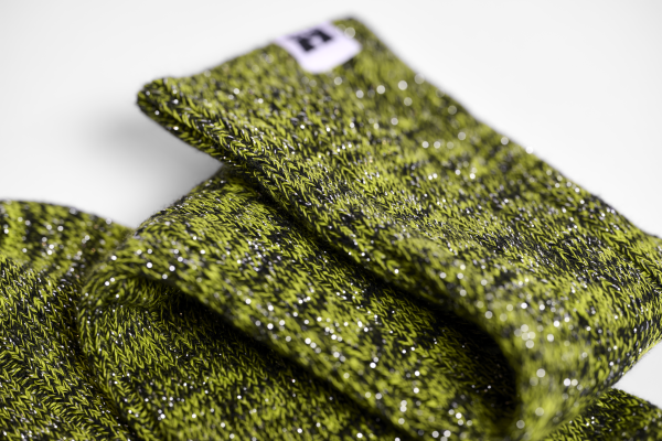 Shimmering Slouch Sock