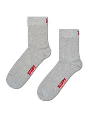 Solid Short Crew Sock