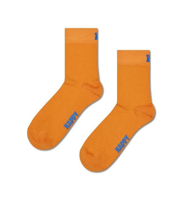 3-Pack Solid Short Crew Socks