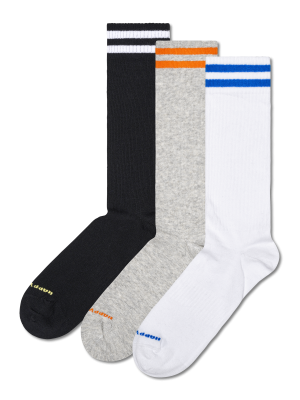 3-Pack Solid Sneaker Socks