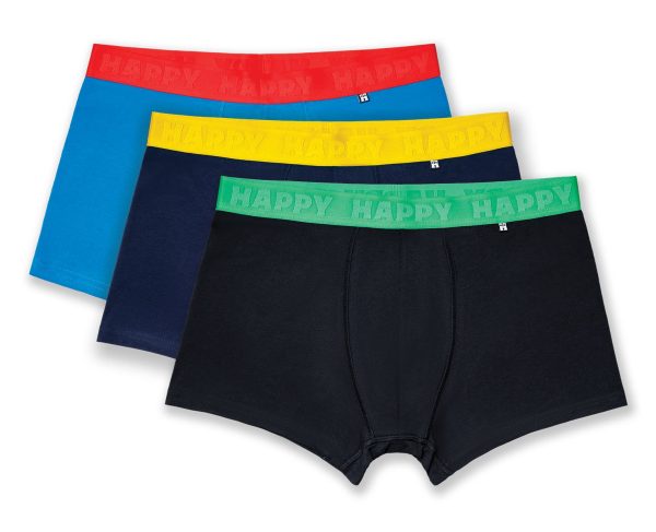 3-Pack Solid Mix Short Boxers