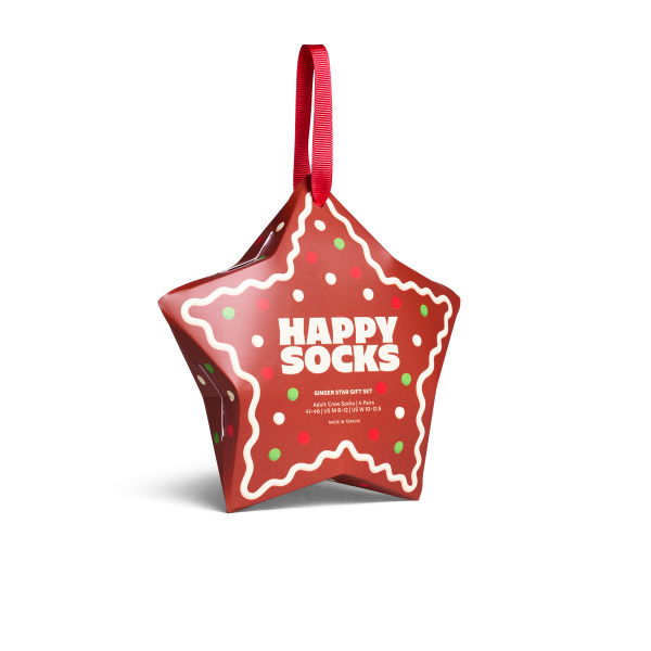 1-Pack Ginger Star Sock Gift Set