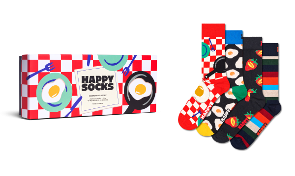 4-Pack Food Socks Gift Set