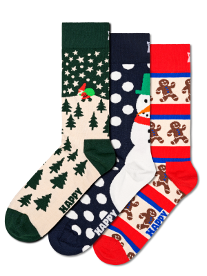 3-Pack Holiday Socks