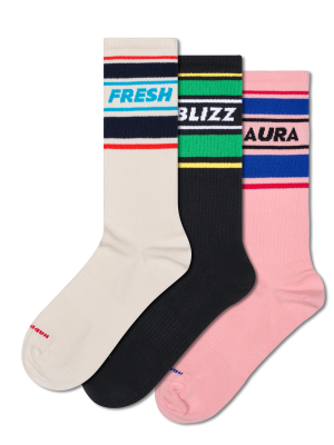 3-Pack Fresh Sneaker Socks