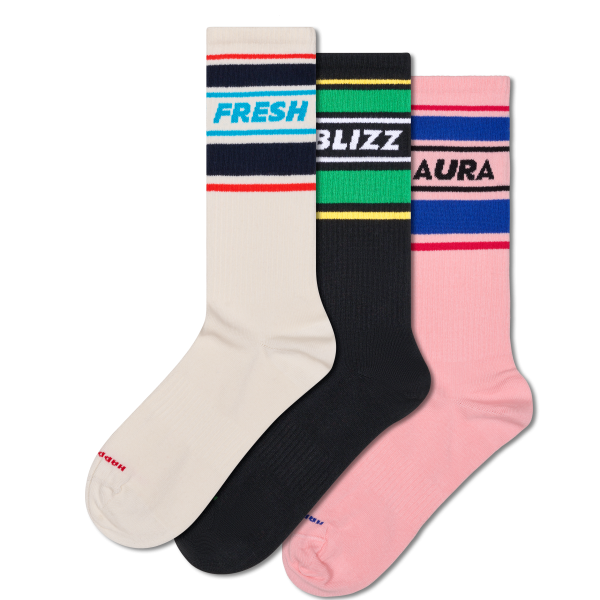 3-Pack Fresh Sneaker Socks