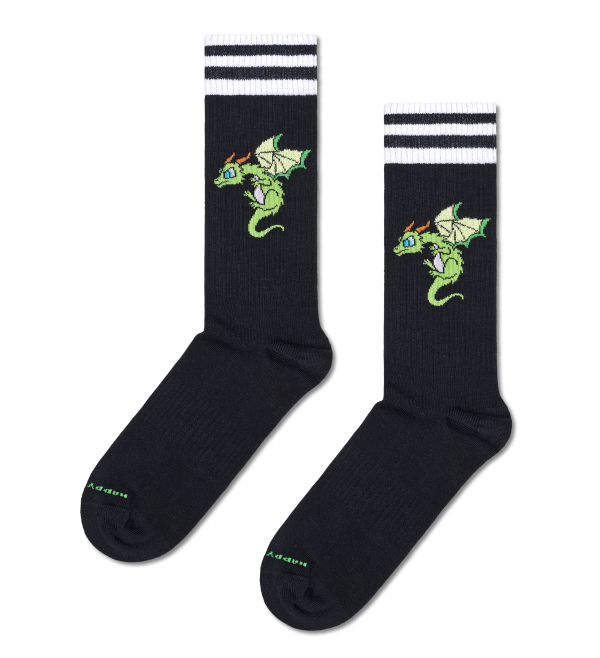 3-Pack Dragon Sneaker Socks